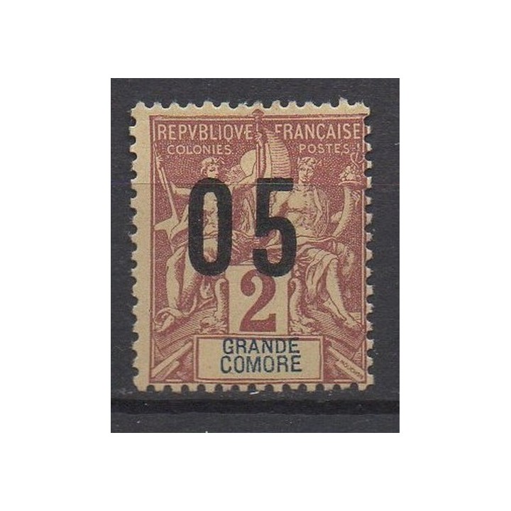 Timbre de collection Grande Comore - 20A