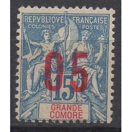 Timbre de collection Grande Comore - 22A