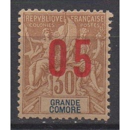 Timbre de collection Grande Comore - 25A