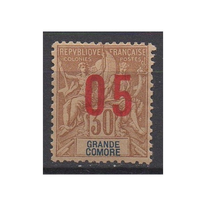 Timbre de collection Grande Comore - 25A