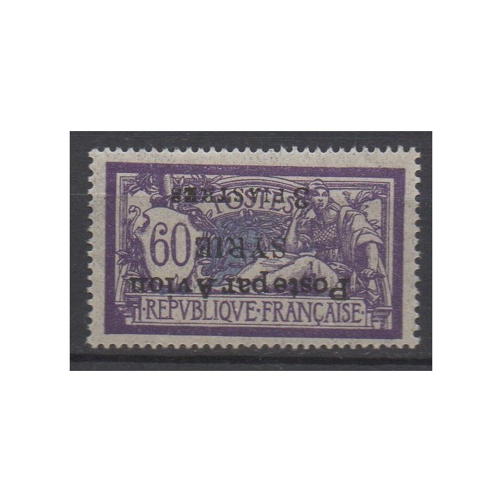 Timbre de collection Syrie - Poste Aérienne 019a
