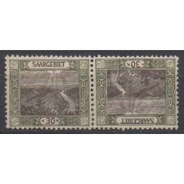 Timbre de collection Sarre - 057c