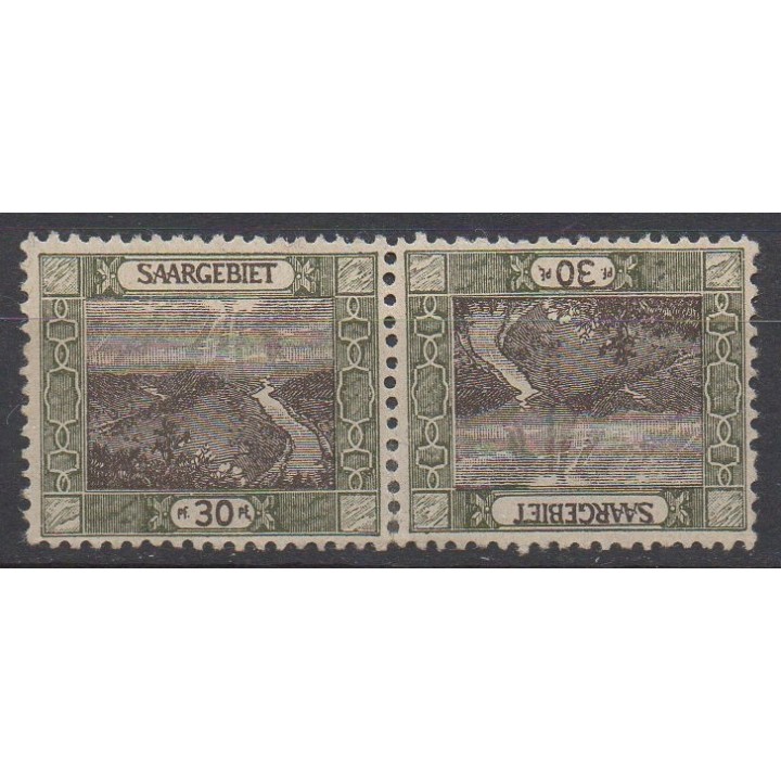 Timbre de collection Sarre - 057c