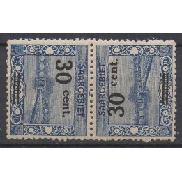 Timbre de collection Sarre - 075c