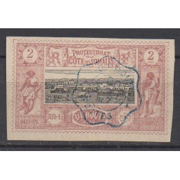 Timbre de collection Cote des Somalis - 007a