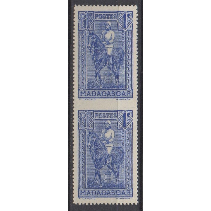 Timbre de collection Madagascar - 183a