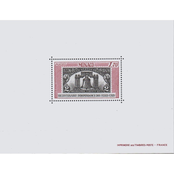 Timbre de collection Monaco - Blocs Speciaux 09