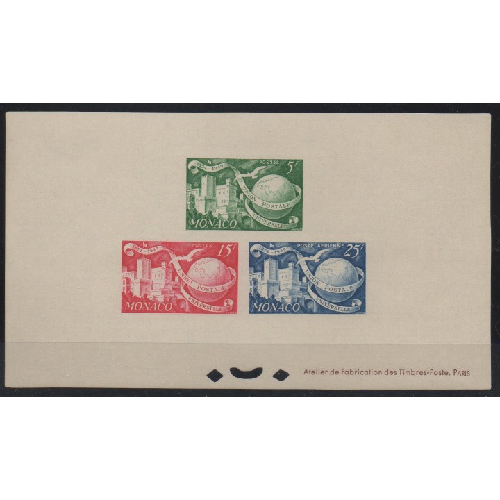 Timbre de collection Monaco - Blocs Speciaux 02a