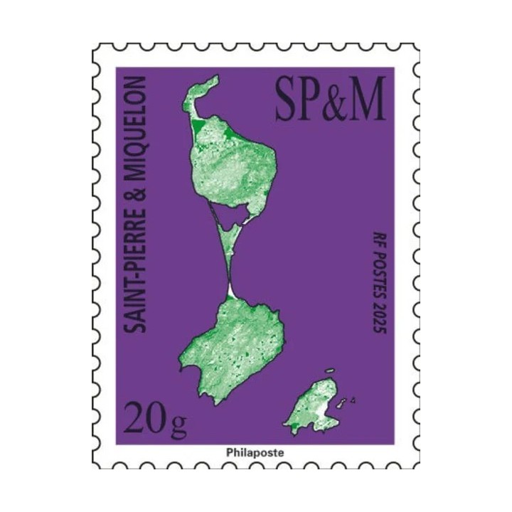 Timbre de collection Saint-Pierre et Miquelon - 1365 Carte Lettre Internationale