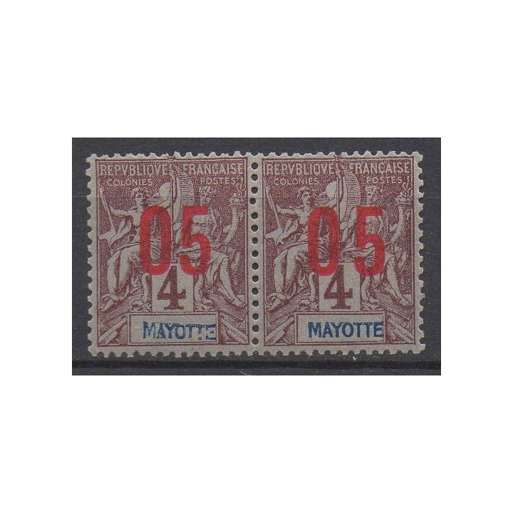 Timbre de collection Mayotte - 022Aa