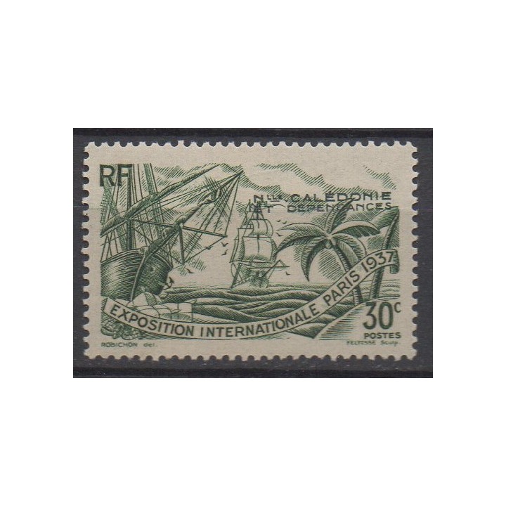 Timbre de collection Nouvelle-Caledonie - 0167a