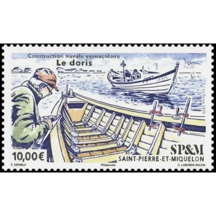 Timbre de collection Saint-Pierre et Miquelon - 1369 Le  Doris - Hors Abonnement