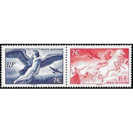 Timbre de collection France - Poste Aérienne 100 & 101 Timbres B+R issus de l'Affiche Mythologie - Hors Abonnement