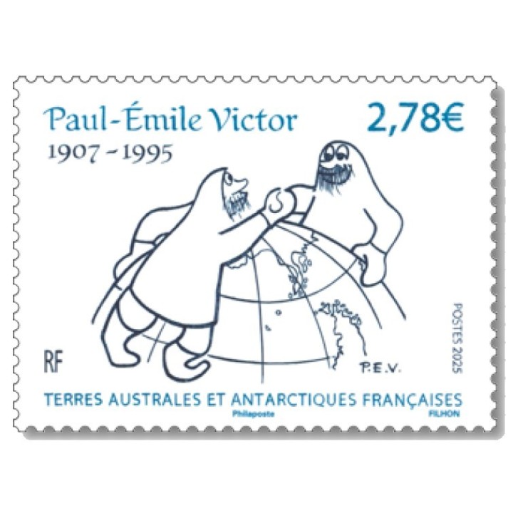Timbre de collection TAAF - 1131 - Paul Emile Victor
