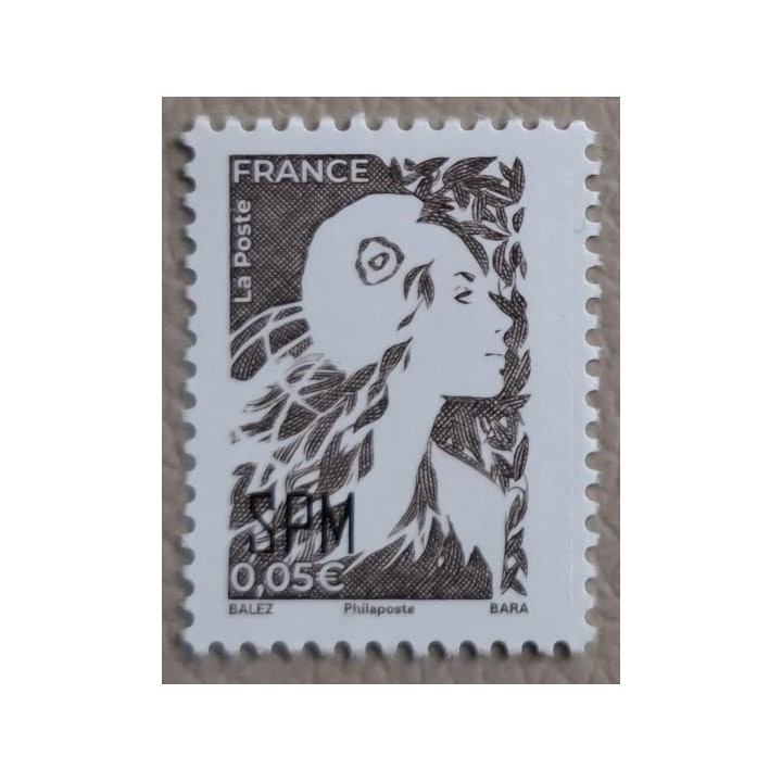Timbre de collection Saint-Pierre et Miquelon - 1371 0.05€ Gommée - Marianne de l'avenir