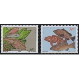 Timbre de collection Polynesie Francaise - 2025 Poissons - Hors Abonnement