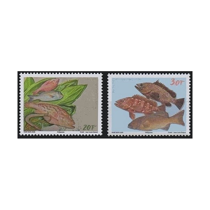 Timbre de collection Polynesie Francaise - 2025 Poissons - Hors Abonnement
