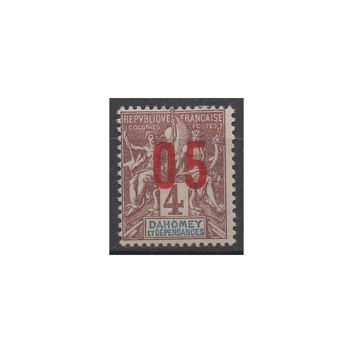 Timbre de collection Dahomey - 034A
