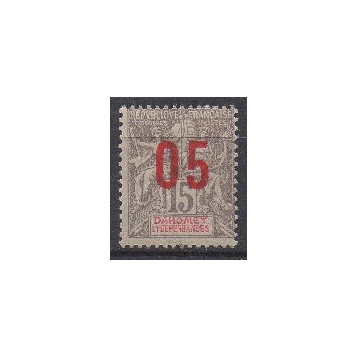 Timbre de collection Dahomey - 035A