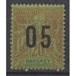 Timbre de collection Dahomey - 036A