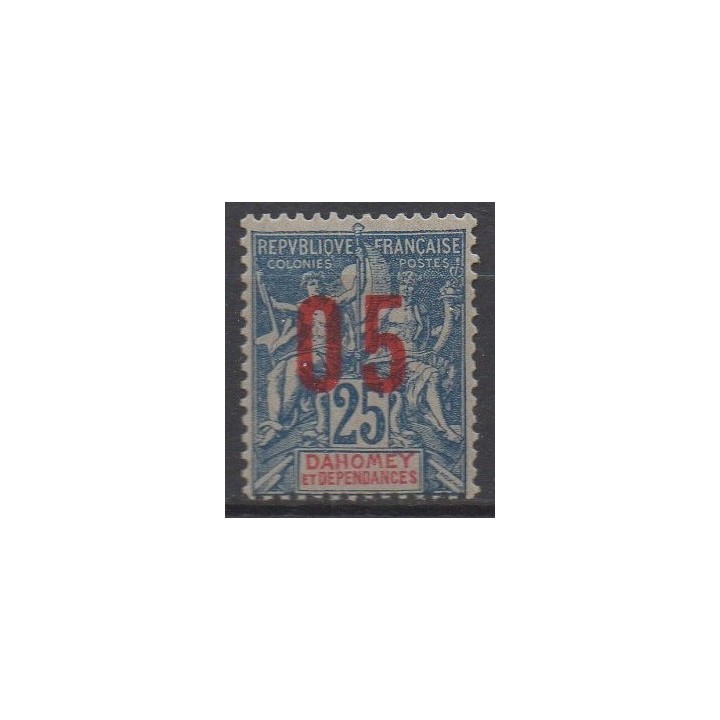 Timbre de collection Dahomey - 037A