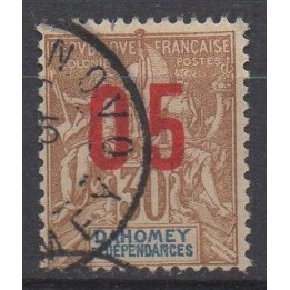 Timbre de collection Dahomey - 038A