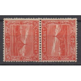 Timbre de collection Sarre - 058a