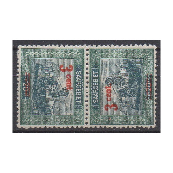 Timbre de collection Sarre - 069b