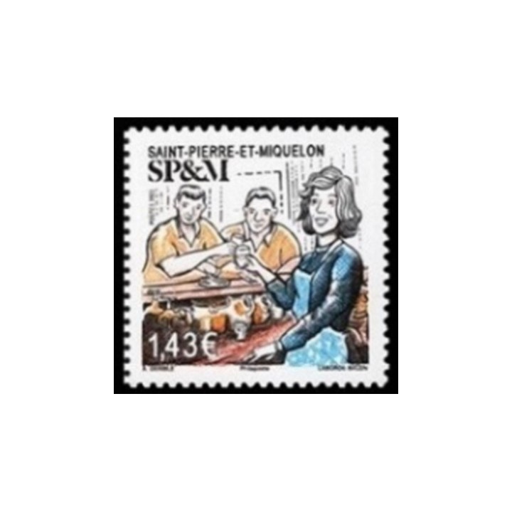 Timbre de collection Saint-Pierre et Miquelon - 1285