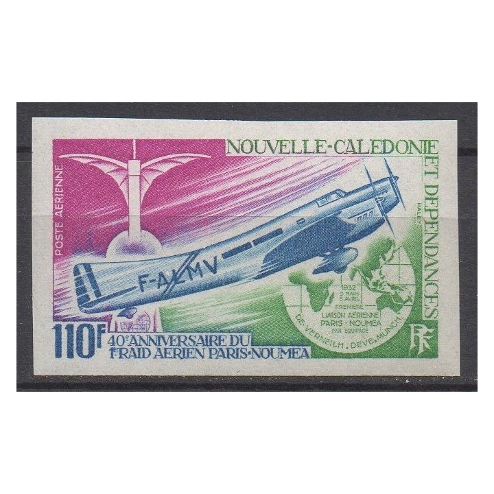 Timbre de collection Nouvelle-Caledonie - Poste Aérienne 131a Non Dentelé
