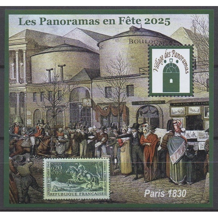Timbre de collection France - Bloc Panoramas 6