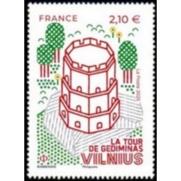 Timbre de collection France - 5911
