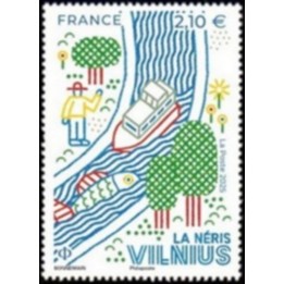 Timbre de collection France - 5912