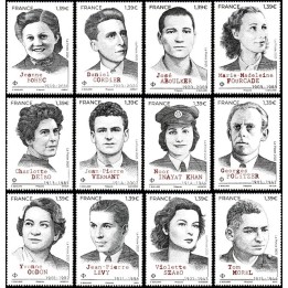 Timbre de collection France - 5930 à 5941