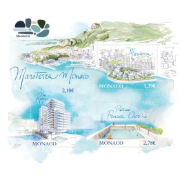 Timbre de collection Monaco - F3504