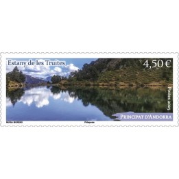 Timbre de collection Andorre Francais - 934