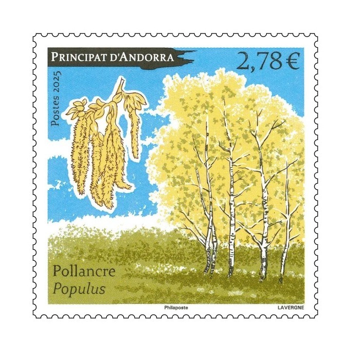Timbre de collection Andorre Francais - 935