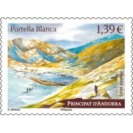 Timbre de collection Andorre Francais - 936