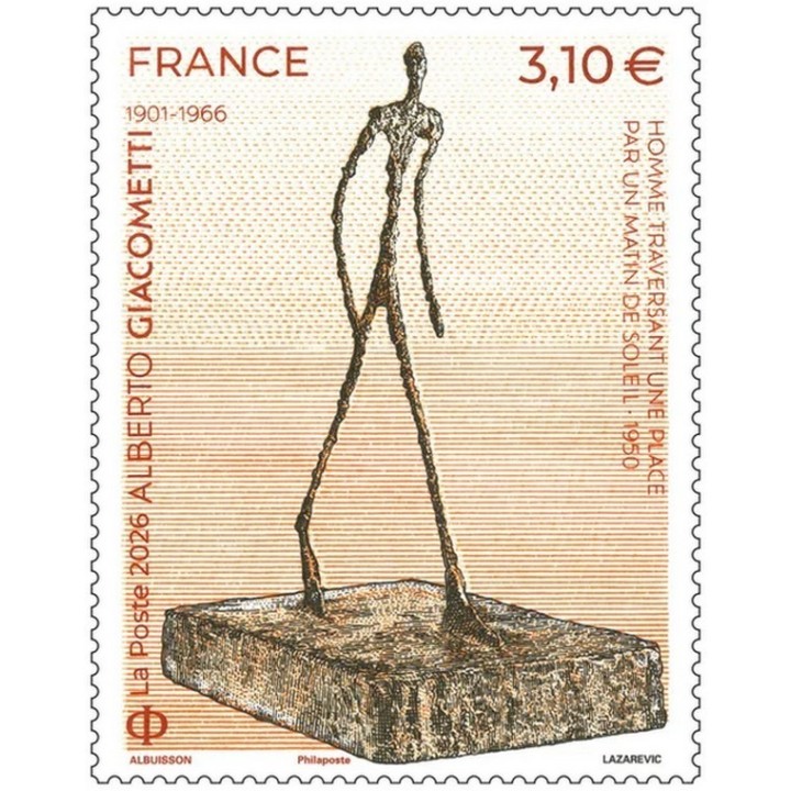 Timbre de collection France - 5948 Alberto Giacometti