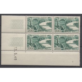 Timbre de collection France - Poste Aérienne 025 Coin Daté (1949)