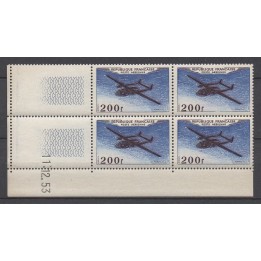 Timbre de collection France - Poste Aérienne 031 Coin Daté (1953)