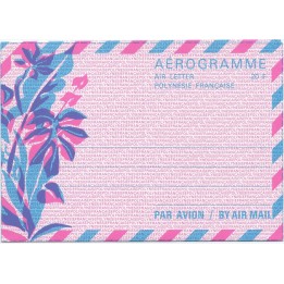 Timbre de collection Polynesie Francaise - Aerogramme 01