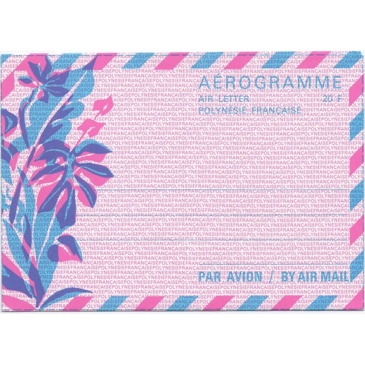 Timbre de collection Polynesie Francaise - Aerogramme 01