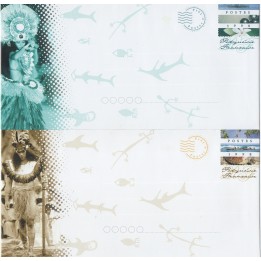 Timbre de collection Polynesie Francaise - Entier Postal 03-E et 04-E