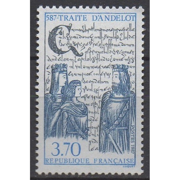 Timbre de collection France - 2500b