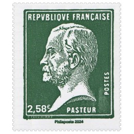 Timbre de collection France - 5783 - Timbre issu de la couverture Carnet 100 ans de la machine a affranchir - Pasteur