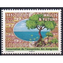Timbre de collection Wallis et Futuna - 0900