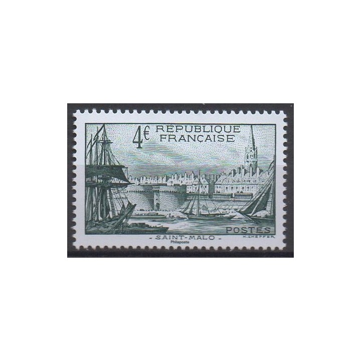 Timbre de collection France - 0394A - Saint-Malo - Philaposte 2025