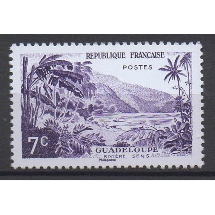 Timbre de collection France - 1194A - Guadeloupe - Philaposte 2025