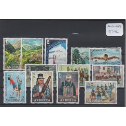 Andorre Espagnol - Année Complète 1972